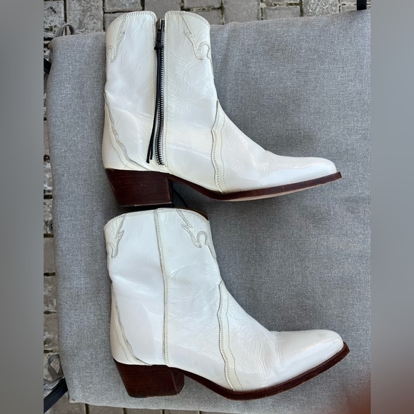 Free People New Frontier Western Bootie Size 40 - Picture 4 of 7